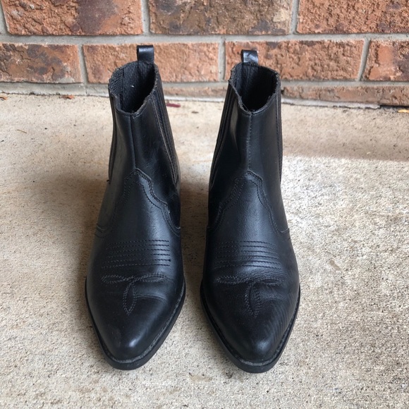 Black ankle boots - Picture 3 of 11